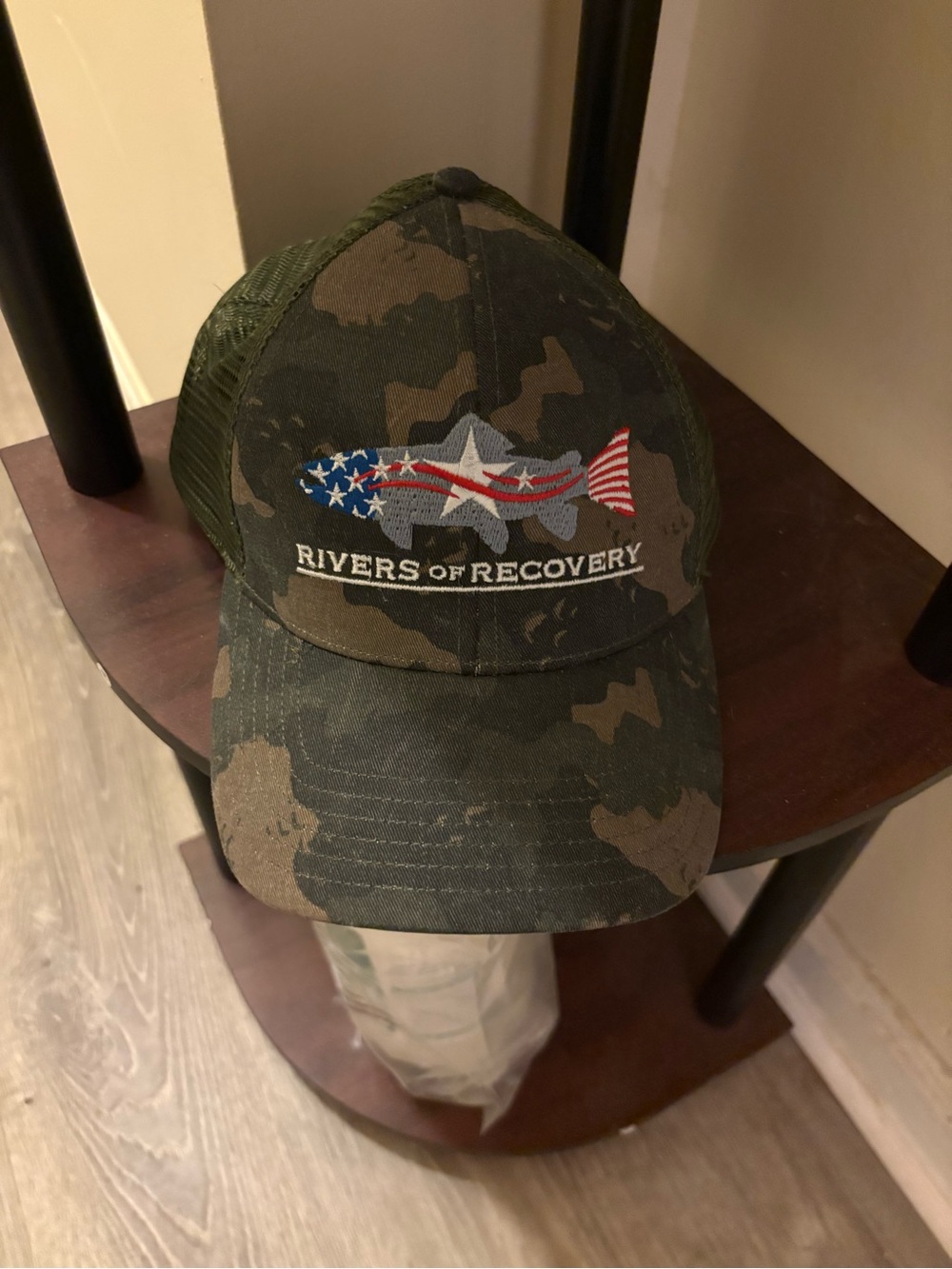 Camouflage Trucker Hat - Olive Camo